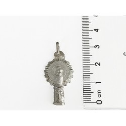 Medalla Virgen Del Pilar Plata 925mm 2