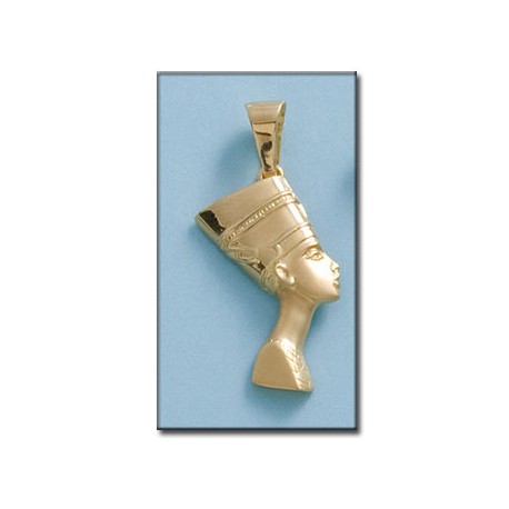 Cabeza con Cara de Nefertiti Oro 1ª Ley