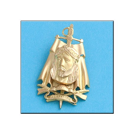 Medalla Cristo de los Toreros Oro 1ª Ley