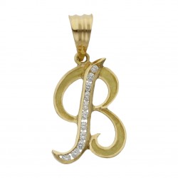 Colgante Inicial Oro 1ª Ley 18 Kilates 2