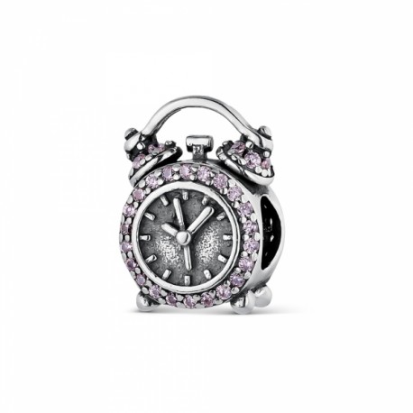Charms Abalorio Reloj Plata 925mm Coleccion A tu Lado