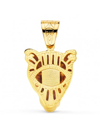 colgante puma caballero oro 1 ley 18 kilates
