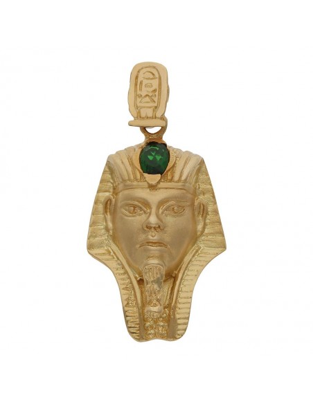 colgante tutankamon oro 1 ley 18 kilates