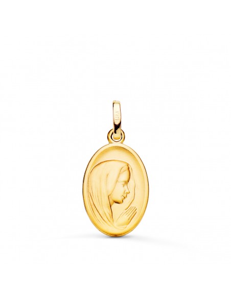 Medalla Virgen Niña Oro 1Ley
