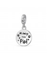 Charm Abalorio "Mi Amigo más Fiel" en Plata 925 | Compatible con Pandora