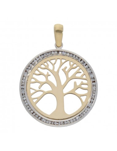 Colgante árbol de la vida 18 kilates