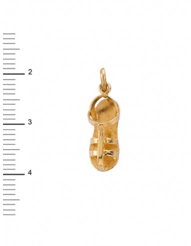 Colgante Zapatilla Oro 1ª Ley 18 Kilates