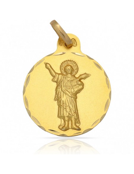 Medalla de San Pancracio en Oro de 1ª Ley