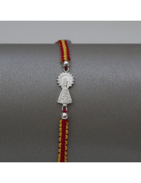 Pulsera Virgen Pilar Bandera España