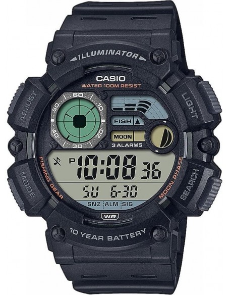 Reloj Casio Digital Caballero WS-1500H-1AVEF - Multifunción y Resistente al Agua | Joyería Lahoz