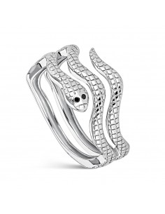 Sortija Serpiente Plata 1 Ley