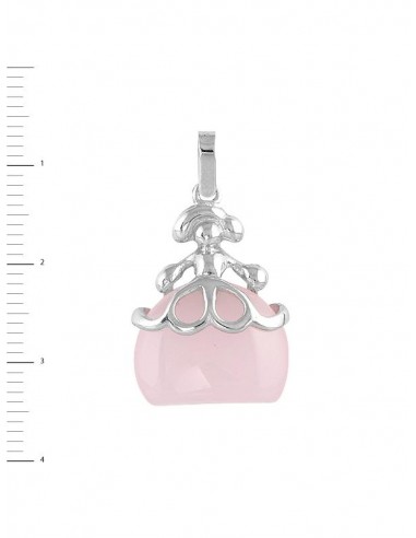 colgante menina plata