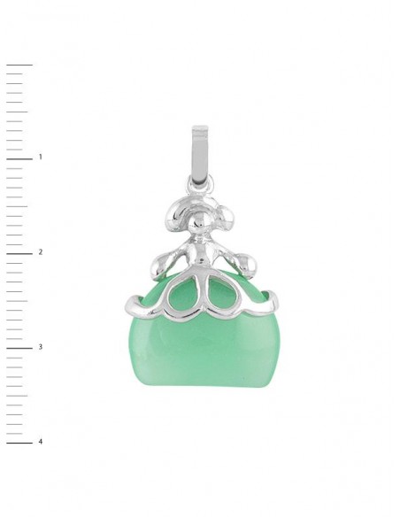 colgante menina plata