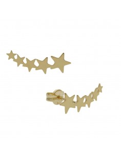 Pendientes Trepadores Estrellas Oro 1ª Ley 18 Kilates 2