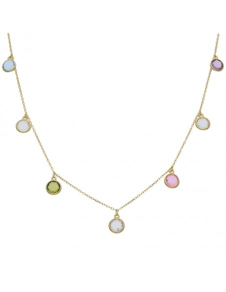 Cadena Oro con colgantes