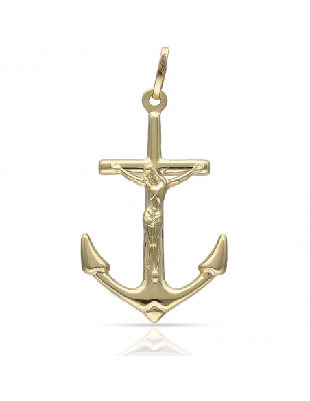 Cruz Marinera Oro 1ª Ley 18 Kilates