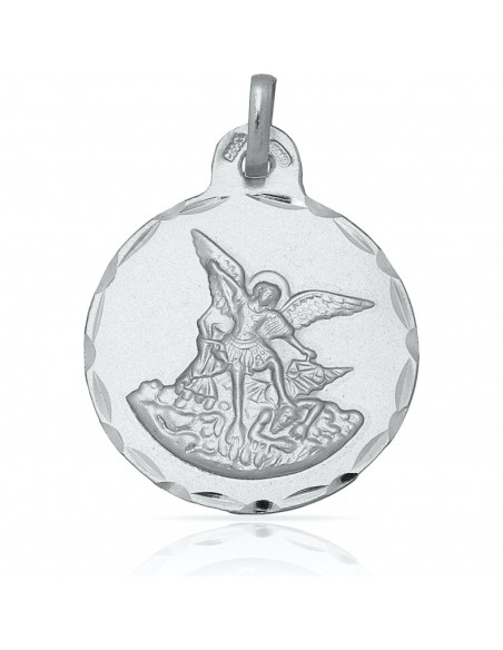 Medalla San Miguel Plata 1ª Ley 925mm