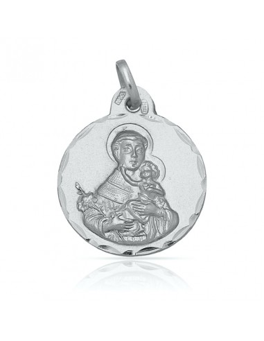 Medalla San Antonio Plata 1ª Ley 925mm