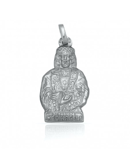 Medalla Cristo Medinaceli Plata 1ª Ley 925mm