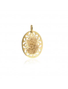 Medalla Madre en Oro 1ª Ley 18K – CM416