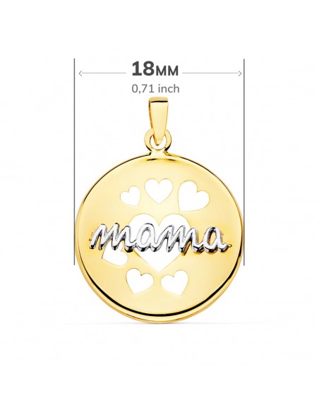 Colgante Mama Oro 1ª ley