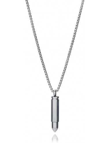 Collar Acero Viceroy Caballero Con Colgante en Forma de Bala