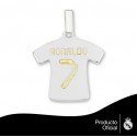 Colgante Camiseta Plata R.Madrid Cristiano Ronaldo