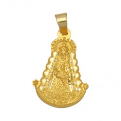 Medalla Virgen del Rocio Oro 1ª Ley 18 Kilates
