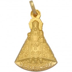 Medalla Virgen de Covadonga Oro 1ª Ley 18 Kilates