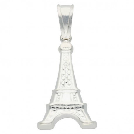 Colgante Torre Eiffel Plata 1ª Ley